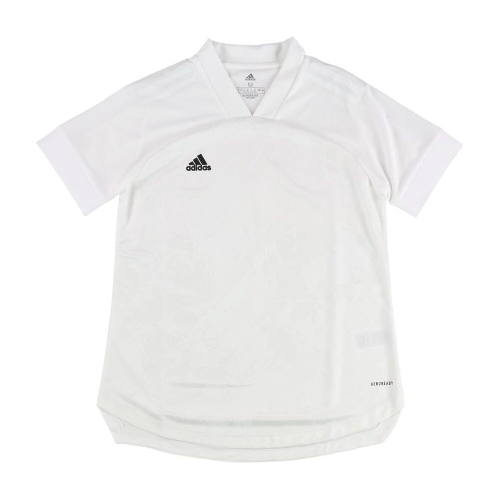 Adidas Womens Condivo 20 Soccer Jersey, White, S, DM